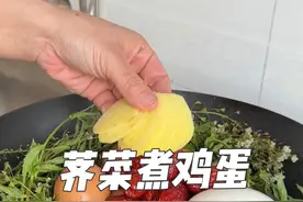 每年三月三前后都可以吃的荠菜煮鸡蛋#我的乡村生活 #荠菜煮鸡蛋 #我的乡村生活视频封面