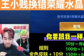 王小贱换错荣耀水晶？#王小贱 #王者荣耀王小贱 #王小贱日常宠粉视频封面