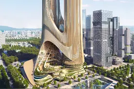 深圳在建的双子塔——深湾超总C塔，东塔高395米、西塔高330米，预计2027年完工，届时将成为深圳市又一新亮点！#地标建筑 #深圳湾超级总部基地视频封面