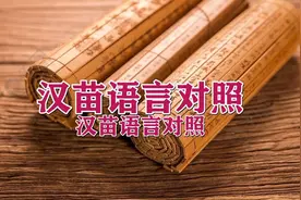 苗汉一家亲#古汉语#苗语#历史#文化#语言视频封面