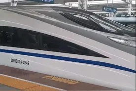 和谐号进站，在车站看人山人海。#铁道线上的中国 #火车站 #高铁 #绿皮火车 #铁路摄影 G3475次列车，郑州东至南宁东。视频封面