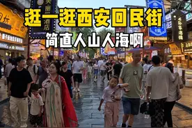 来到西安，逛一逛回民街，游客那是相当的多，简直是人山人海啊视频封面