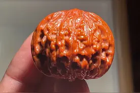 沉浸式欣赏 一对磨盘，沉浸式欣赏包浆玉华 #文玩核桃视频封面