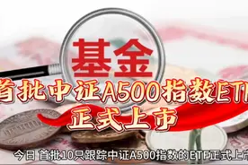 首批中证A500指数ETF正式上市！#指数基金视频封面