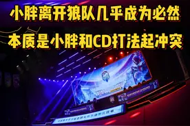 小胖离开狼队极有可能是必然了，本质上是小胖和CD打法起了冲突视频封面