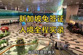 新加坡免签证后，上海浦东出境，新加坡入境，全程实录分享！视频封面
