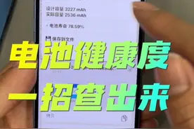 苹果换了国产电池后没健康度！一招教你查询#iphone使用技巧