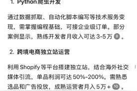 DeepSeek整合：月入5万的15个副业 普通人也能做图片