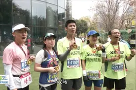 2025武汉马拉松：8名视障跑者成了这个春天最耀眼的光！图片