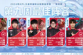 KPL第九周最佳阵容：Fly闪耀其中！世巨A零封辣翻队晋级总决赛图片
