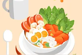 神奇的早饭，开水冲鸡蛋，你家喝吗？图片