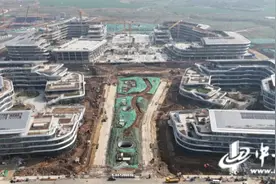 为“人工智能”筑巢！科大讯飞人工智能产业园项目全面封顶图片