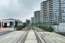 马鞍山马向铁路重阳路道口竣工验收图片