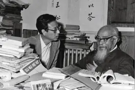 胡适与冯友兰图片