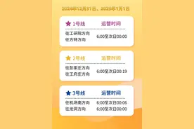 济南地铁最新消息：延时运营图片