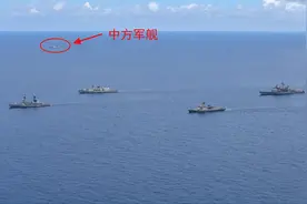 美菲加澳南海巡航，解放军精锐紧咬不放，若擦枪走火一个也跑不了图片