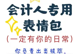财务人专用表情包图片