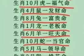 你是什么命？对照一下，仅供参考图片