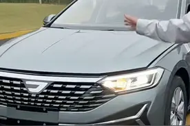 新车｜售99777元，曝捷达VA7听劝版实车，1.4T动力/形似大众速腾图片