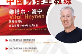 排协公布中国男排最新一期集训大名单：新帅维塔尔·海宁带队，江川在列图片