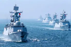 中国拳头又硬了！2024年一大批舰艇下饺子，服役20万吨！谁还敢惹图片