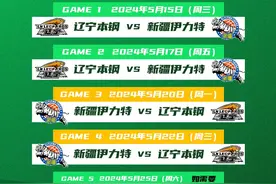 ​CBA总决赛赛程出炉！辽篮迎两好一坏消息，​周琦续约悬念揭开图片