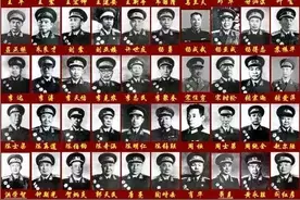 57位开国上将的寿龄排序（从低到高）图片