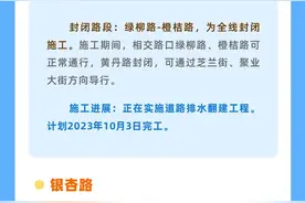 长春这些道路正在施工，注意绕行！图片