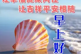 今天最新版本早上好祝福语，早晨问候语暖心话，祝你一切美好图片