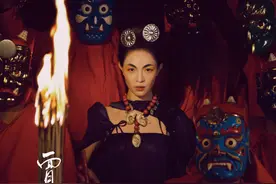 南丰傩舞跳上“时尚杂志”，与钟楚曦梦幻联动！图片