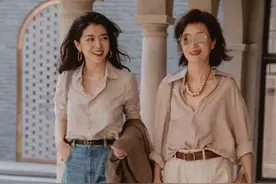 中年女人去秋游，准备“3裙2裤”就好，美观实用还十分上镜图片