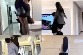热搜上辣眼睛的“穿黑丝转圈”挑战：一场从娇妻到娇妈的畸形狂欢图片
