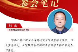 参会笔记丨市委政法委常务副书记彭彪：加强法治夯基础，在提升基层治理法治化水平上见新成效图片