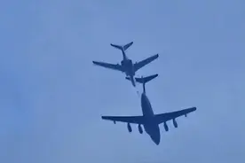 轰6N发空中加油照，航程延长至美全境，“平替”轰20，媲美图160图片