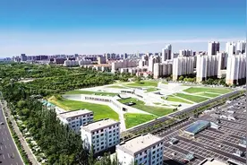 俯瞰呼和浩特雕塑艺术馆图片