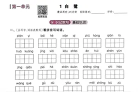 ①小学语文五年级上册《王朝霞活页默写》｜2024秋最新教材版图片