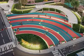 扬州这座在建的公园计划下个月开放，将分六大功能区图片