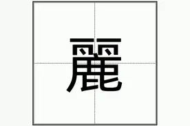 “麗”怎么读？图片