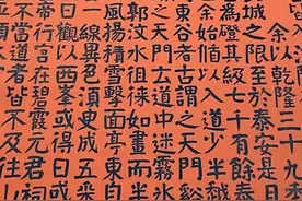 书法国展文字审核挺严的，看看这些字，你会不会写错？图片