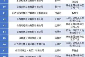 我市3家企业上榜！2025山西省民营企业100强榜单发布图片
