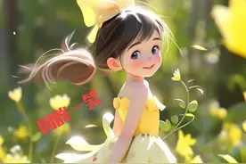 你笑的太美啦！图片