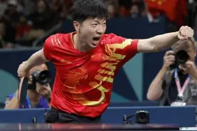 马龙反手惊艳全场，许昕：这球确定是地球人能蒙出来的？！图片