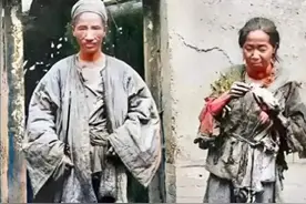 真实老照片：清朝的穷人，都穷成这样了！这才是真实清朝令人惊叹图片
