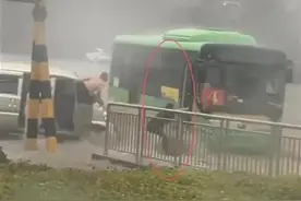 陕西一公交女司机暴雨中救人被冲走！本人回应：3次抱树后被救起图片