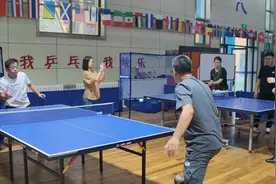 【全民健身】兴隆路街道平安路社区乒乓球友谊赛开赛！图片