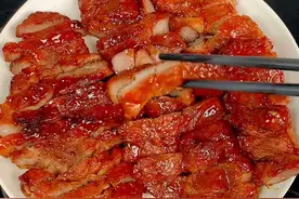简单又好吃的秘制叉烧肉，做法来了图片