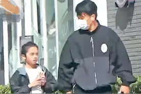 10岁小糯米正脸曝光，颜值如翻版杨幂！刘恺威将带女友陪女儿过年图片