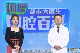 植得口腔任帅吉做客《都市大医生·口腔百科》解析“急性牙髓炎”图片