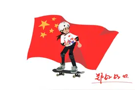 惠州滑板小姑娘郑好好：“我也要像全红婵姐姐一样为国争光”图片
