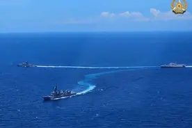 瞄准镜下的狂欢！美日澳菲军演，参演船只又老又破，还想对抗中国图片